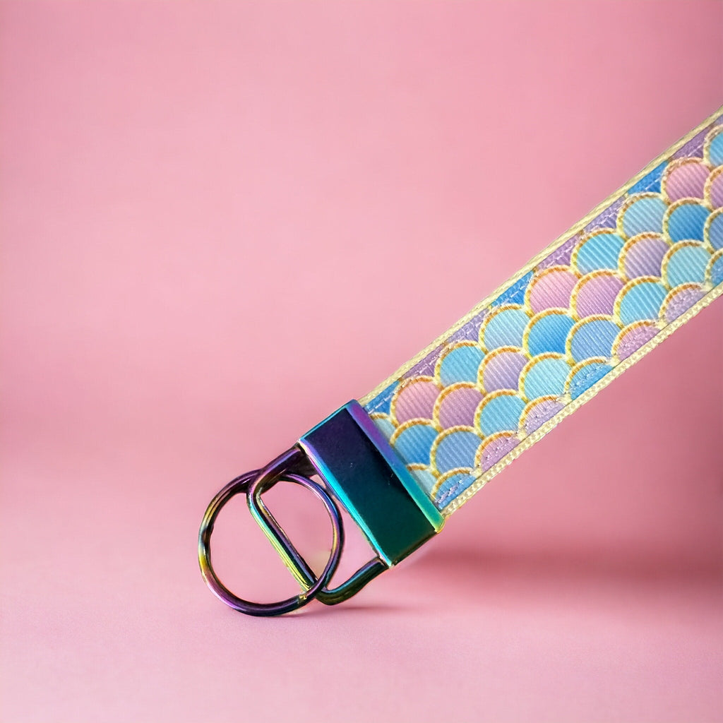 Wristlet-Mermaid Scale Magic Wristlet Evanne's Originals