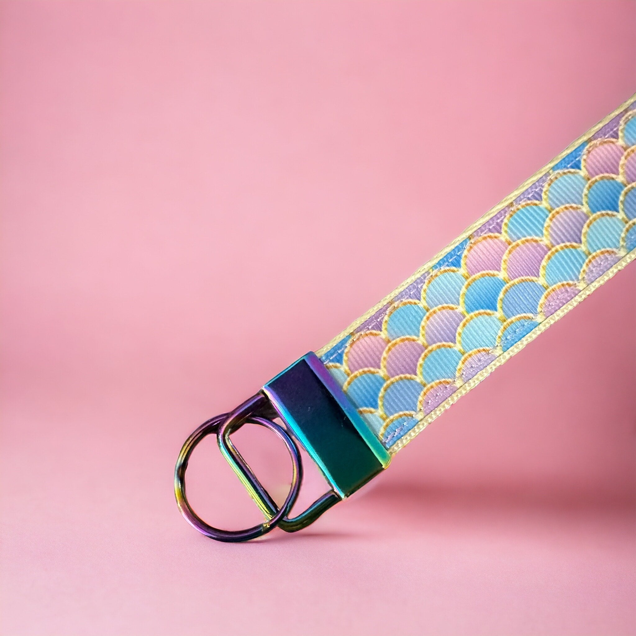 Wristlet-Mermaid Scale Magic Wristlet Evanne's Originals