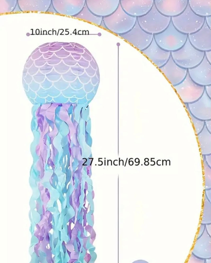 Paper Lantern- Mermaid Scale Design Evanne's Originals