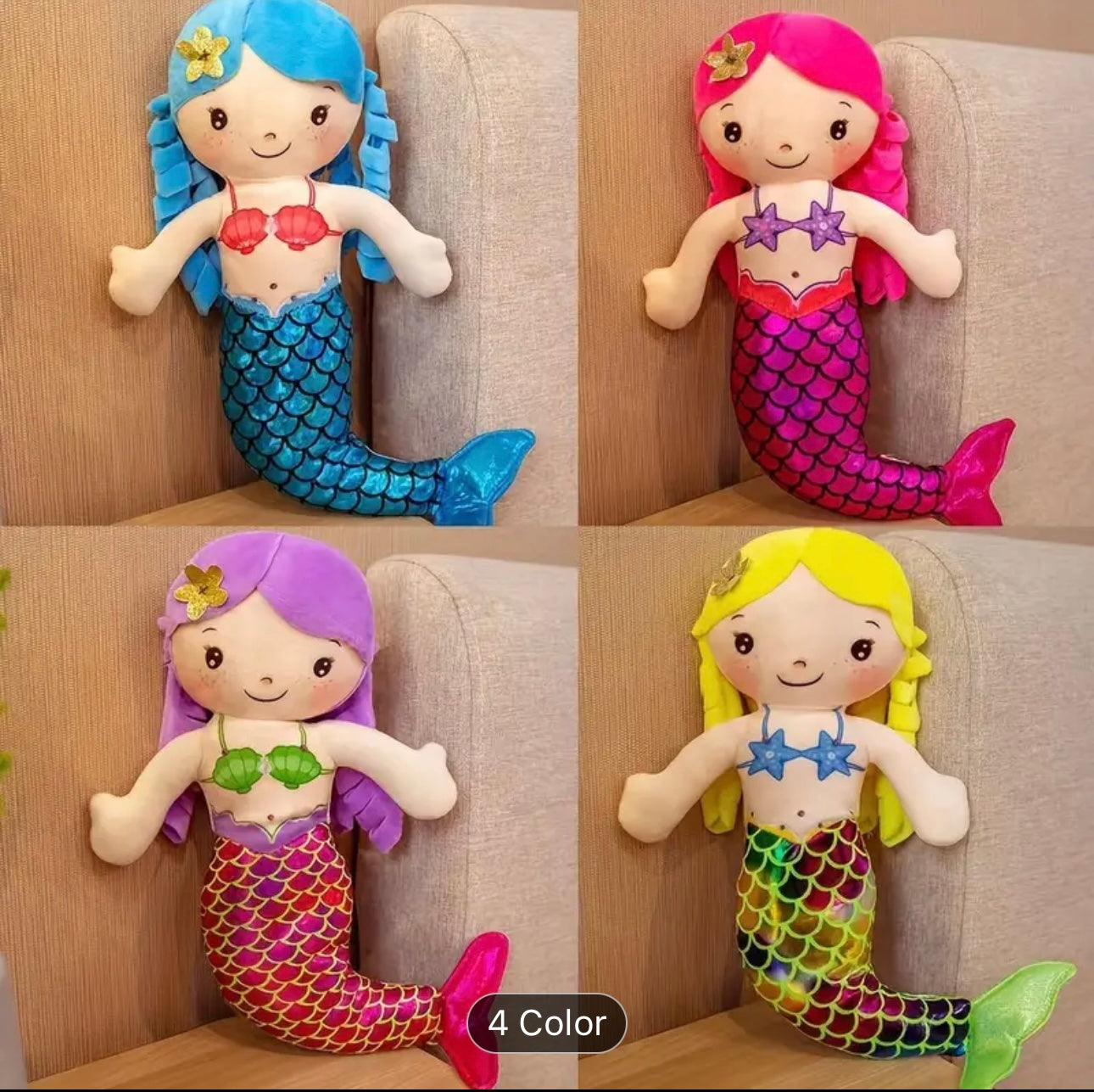 Mermaid Stuffy Evanne's Originals