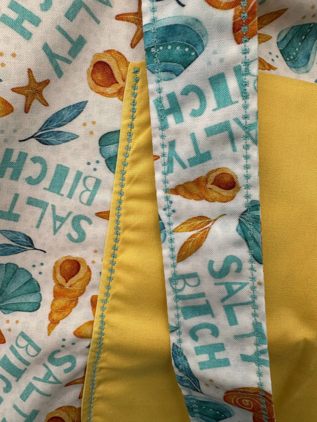 Reversible Tote Bag- Salty Bitch Tote Bag Evanne's Originals