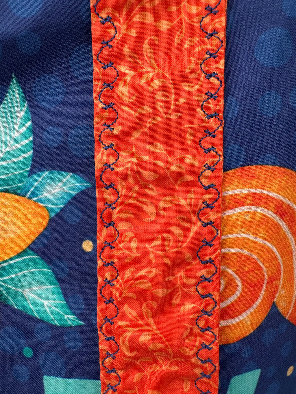 Large Nautical Tote Bag- Blue Salty Bitch Design Evanne's Originals