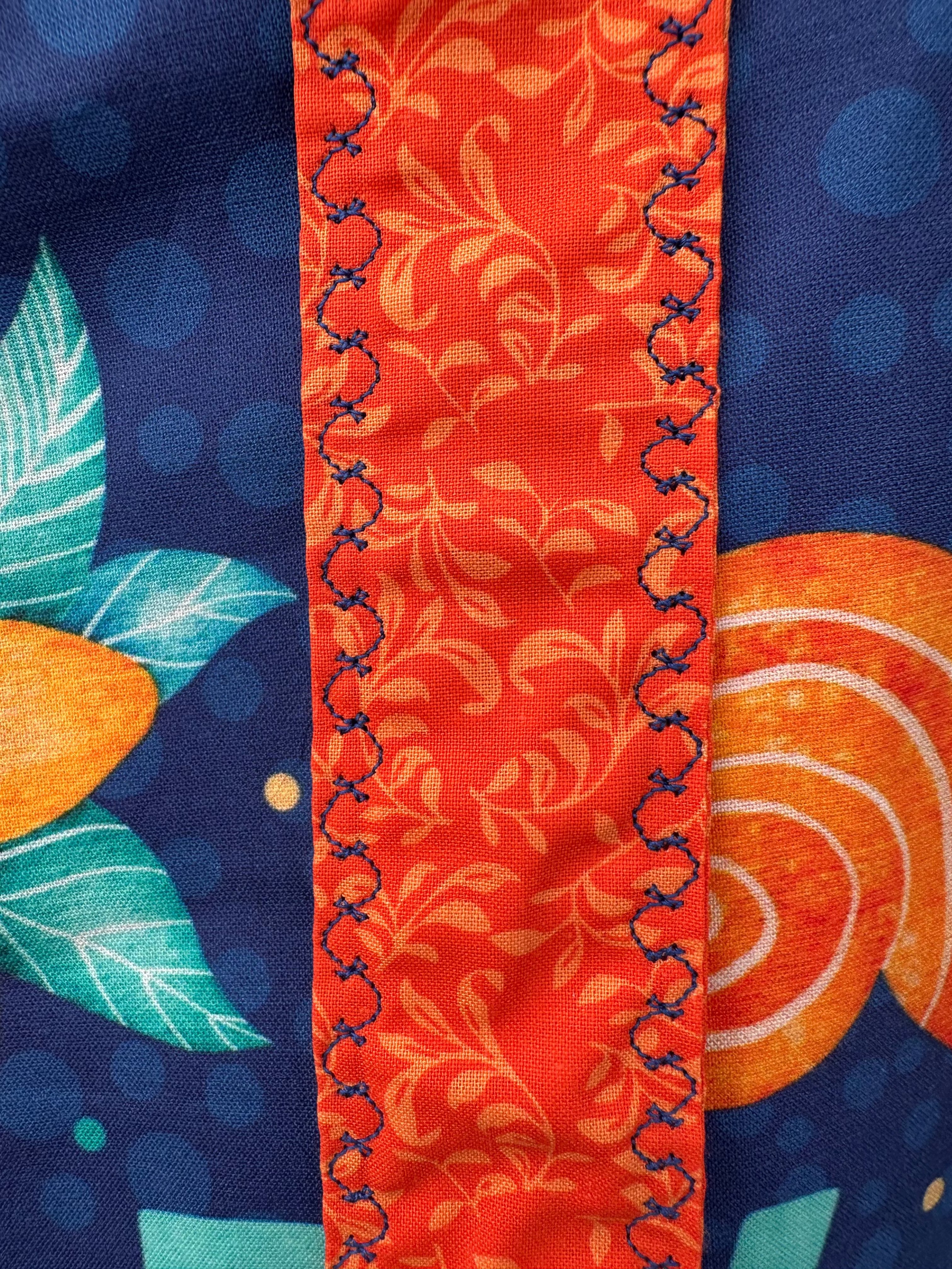 Large Nautical Tote Bag- Blue Salty Bitch Design Evanne's Originals