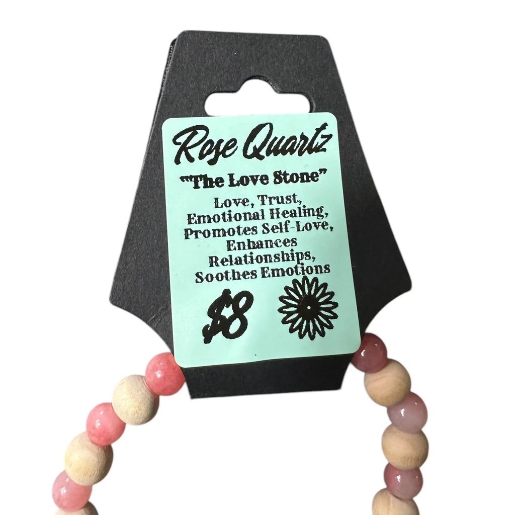 Siren's Rose Quartz Bracelet Evanne's Originals