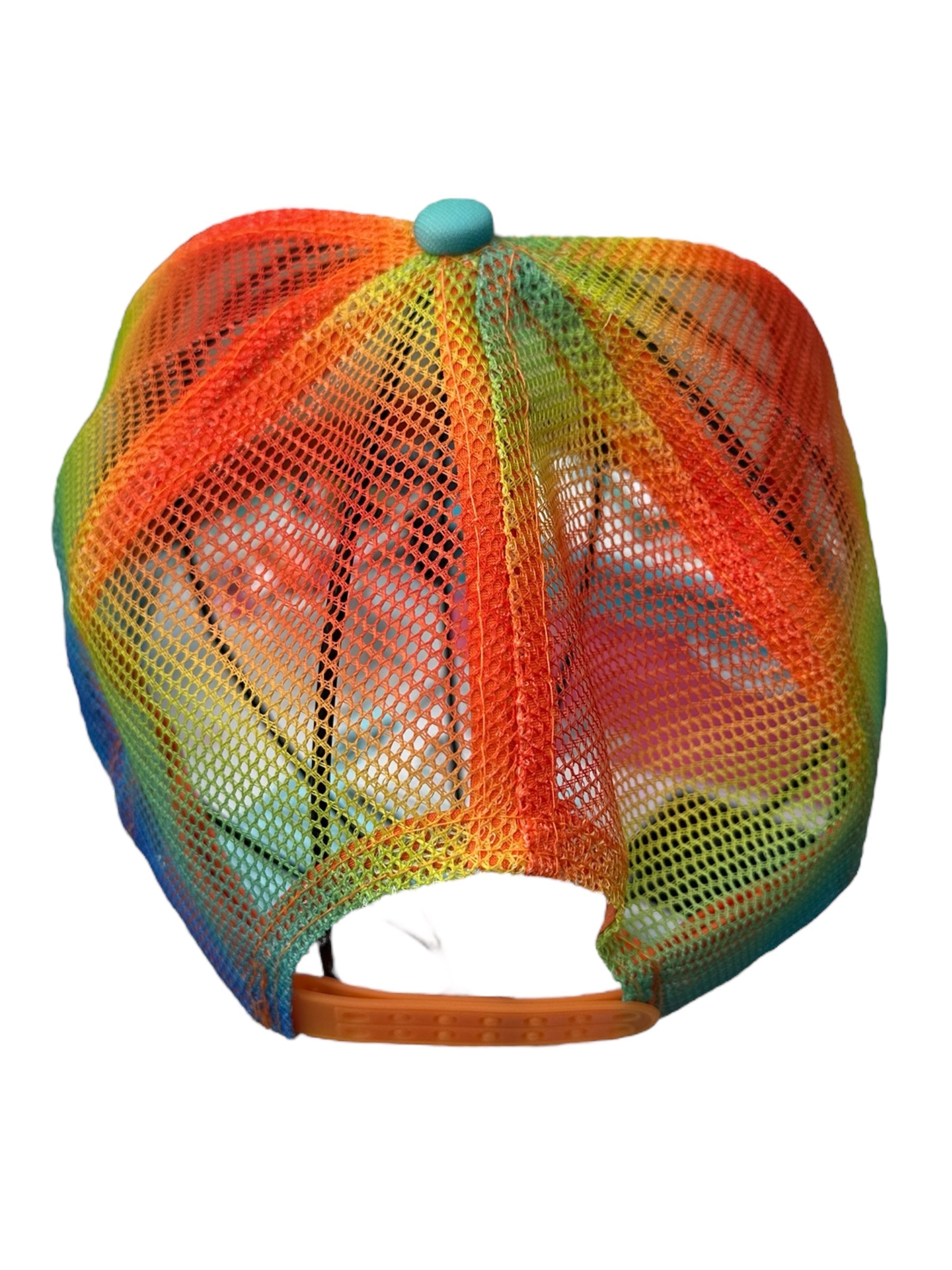 Rainbow Trucker Hat Evanne's Originals
