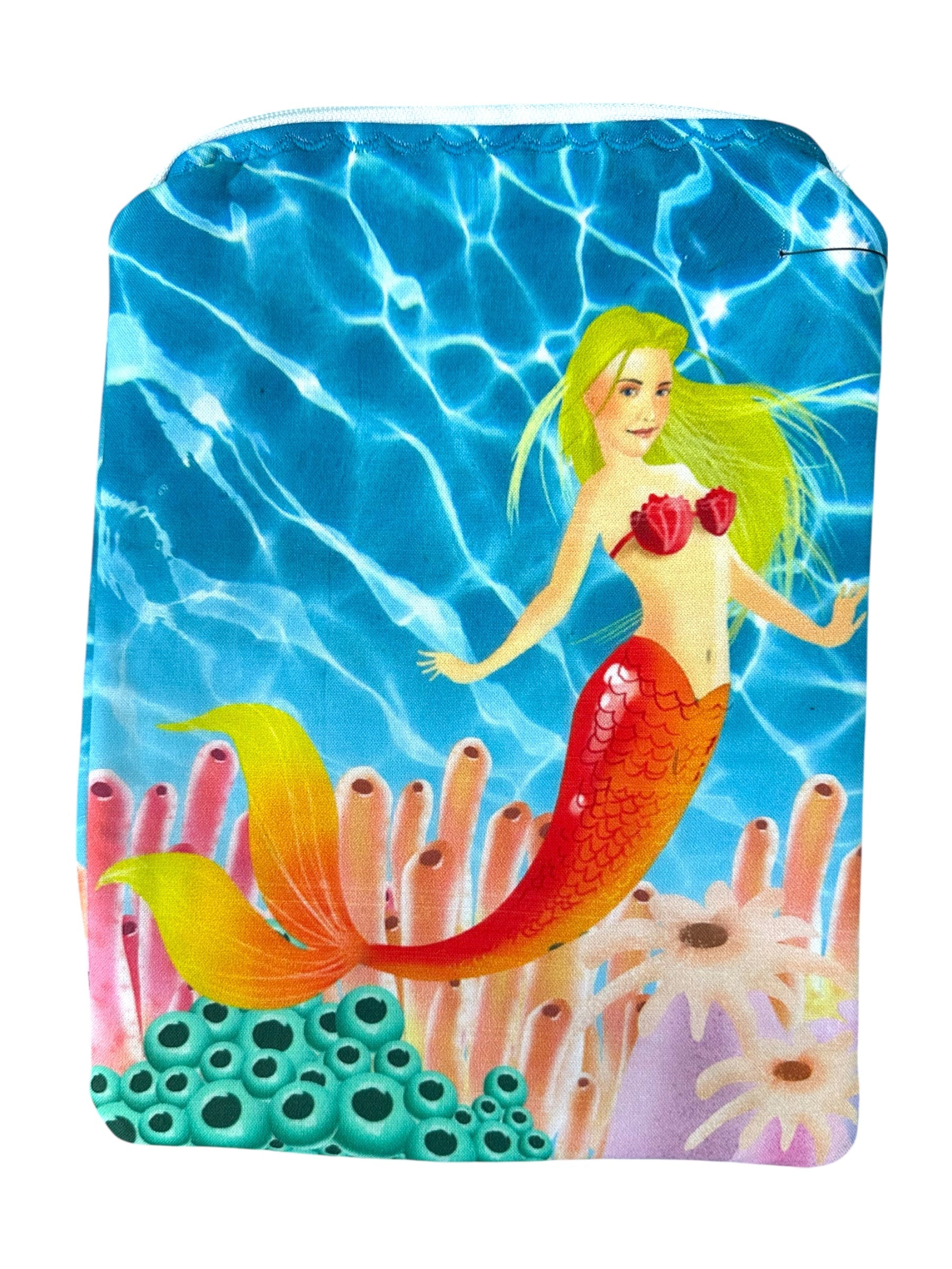 Small Cosmetic Bag- Mermaid Design Evanne's Originals